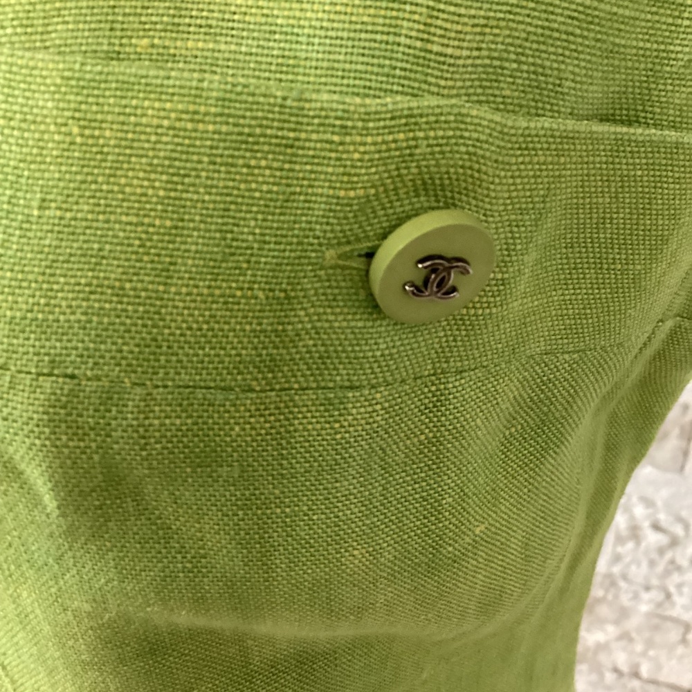 Chanel Vintage Linen Dress - Picture 5 of 12